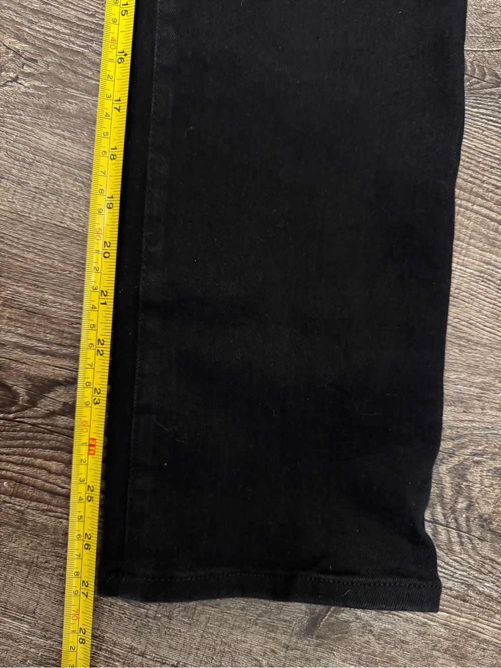 Good American Pull On Black Straight-Leg Jeans Sz M - Picture 4 of 5